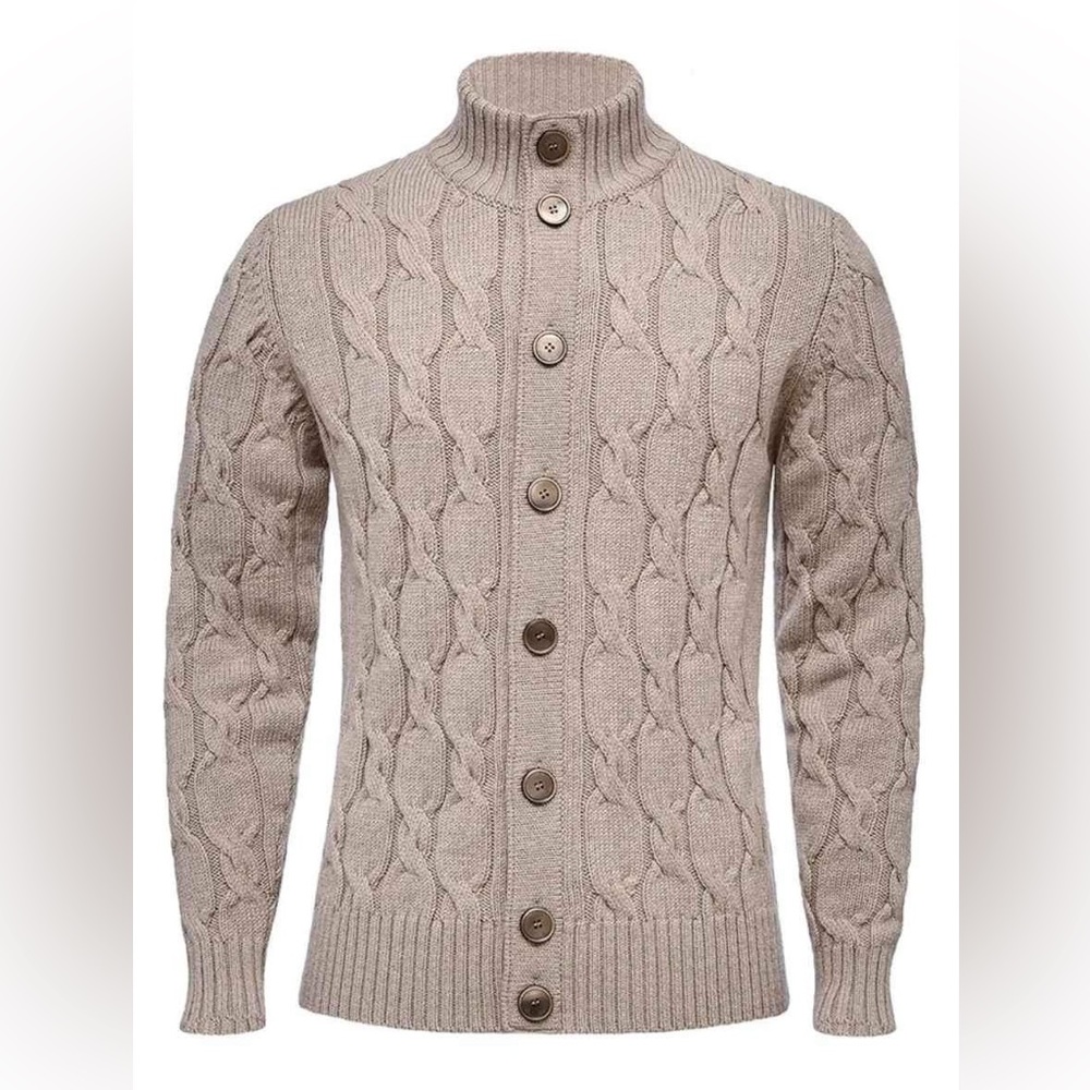 Emanuel Berg
Premium Cable Cardigan With Buttons - Men's size XXL
